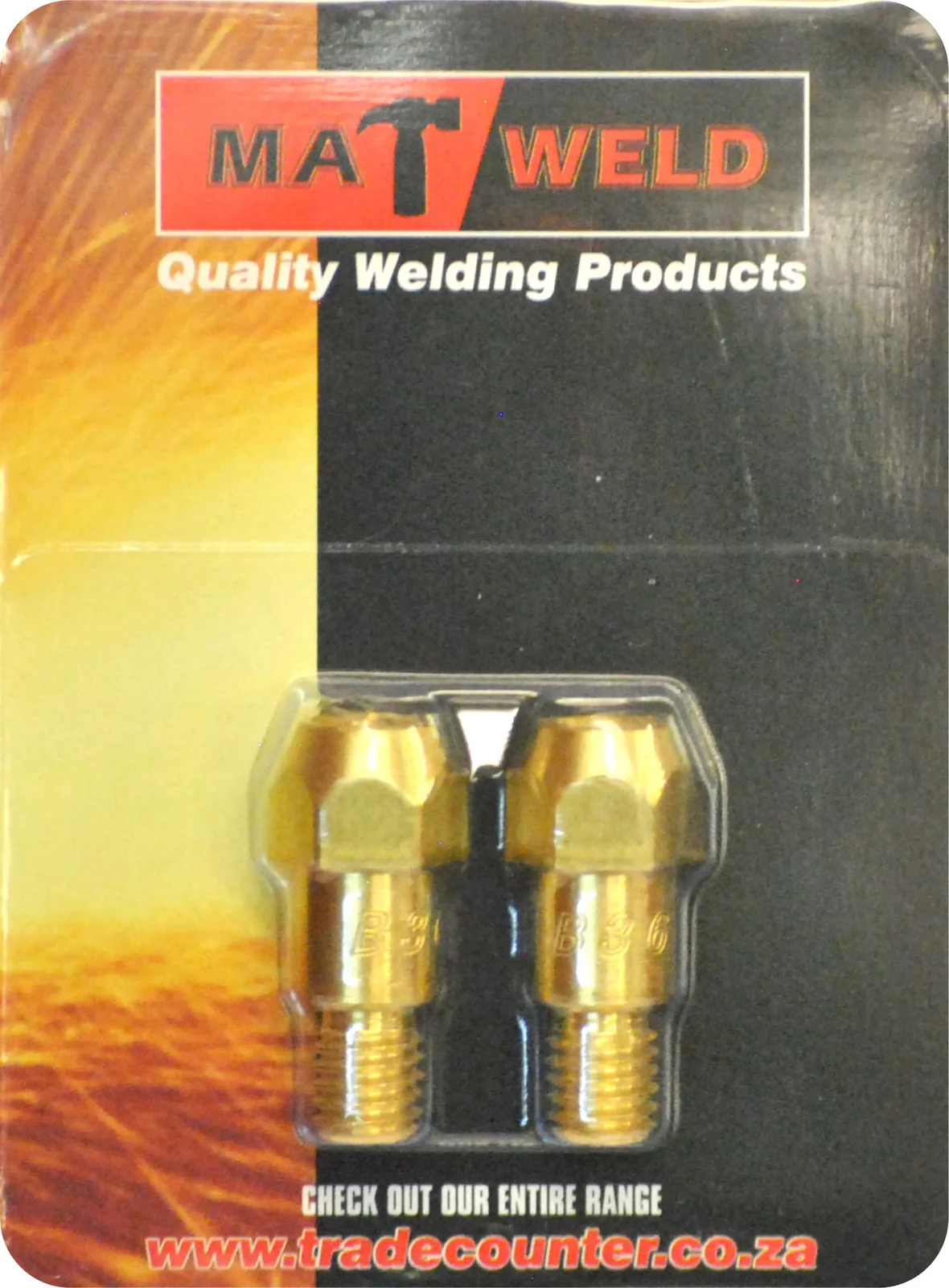 mat5155p.webp MATWELD P/P TIP ADAPTORS MB36 P/2 - Image 1