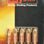 MATWELD P/P MIG CONTACT TIP M6X1.0 P/5