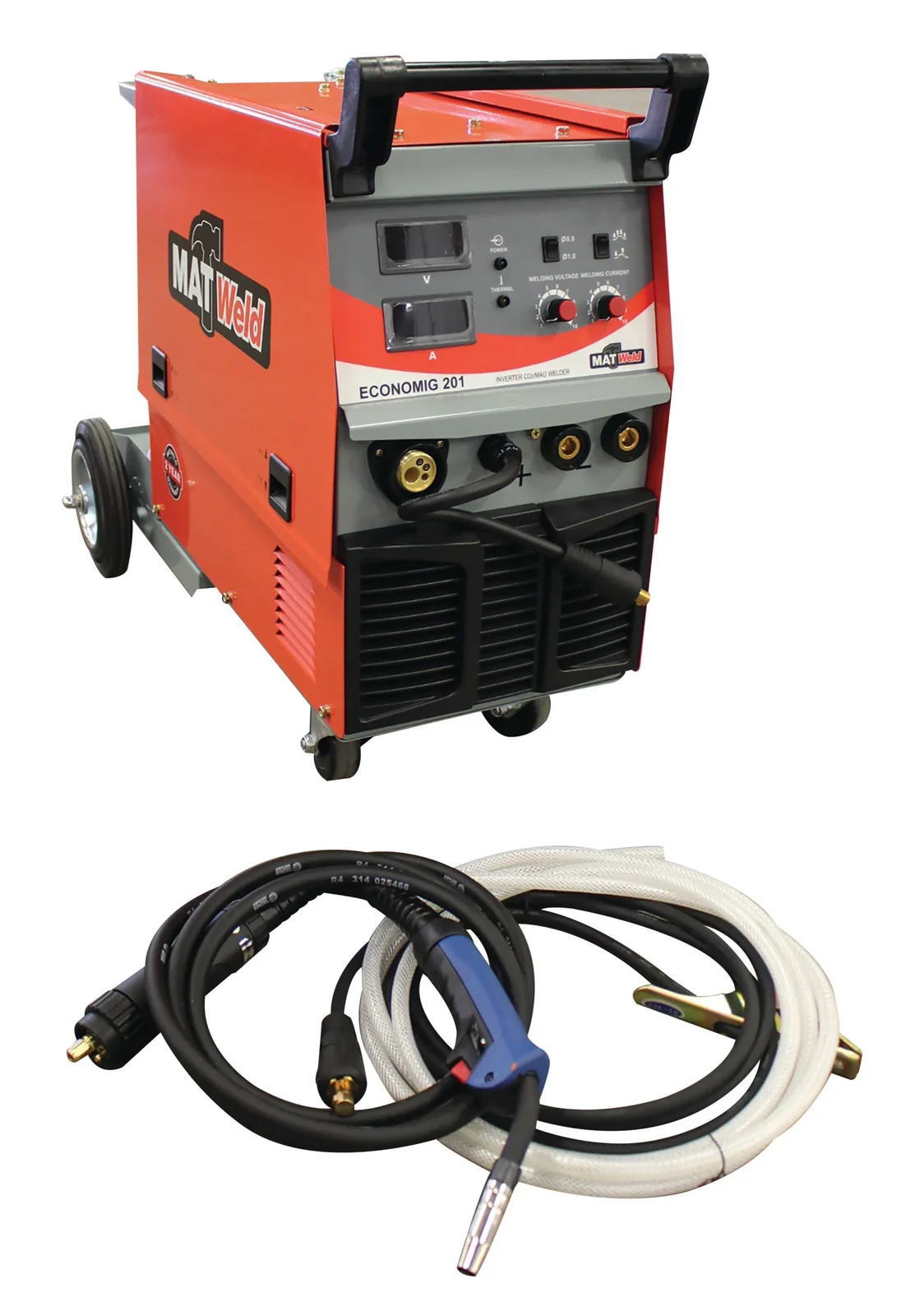 mat9080n.webp MATWELD WELDER MIG/STICK/TIG 200A 220V - Image 1