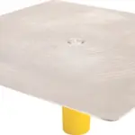 MTS HAWK PLASTER ALUMINIUM 280x280MM