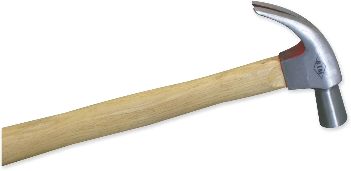 mts3508.webp MTS HAMMER CLAW WOOD HANDLE 450GR - Image 1