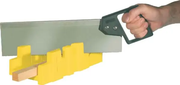 MTS MITREBOX PLASTIC WITH BACKSAW