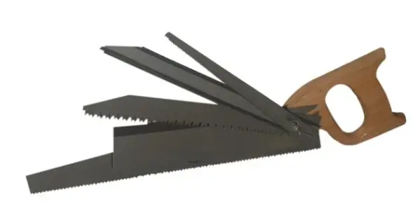 MTS SAW NEST WOOD HANDLE 5BLADES 350MM