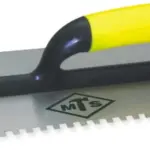 MTS TROWEL PLASTER PLASTIC HANDLE NOTCH SQUARE 6MM