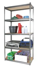 MTS STORAGE STEEL SHELVING 120X60X183CM