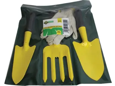 MTS GARDEN HAND TOOL SET P/3+GLOVE