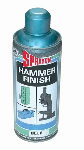 SPRAYON PAINT HAMMER FINISH BLUE 350ML