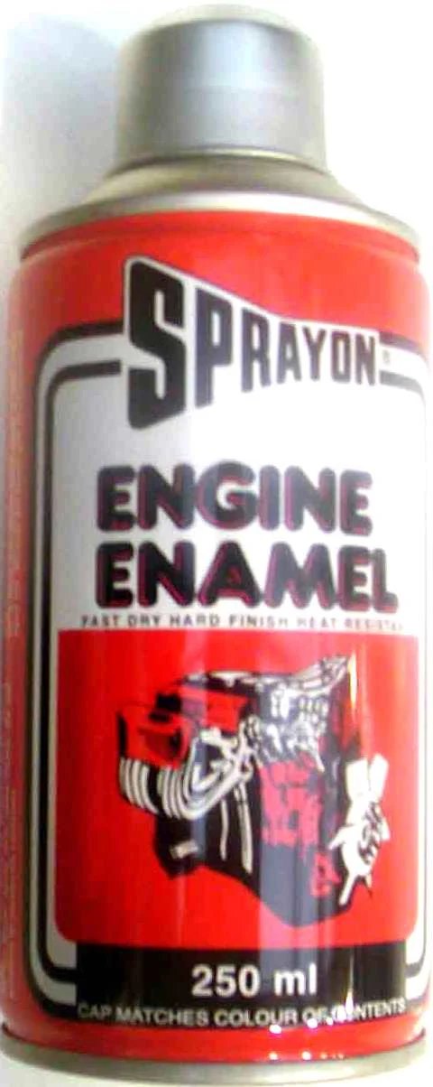 spo1000.webp SPRAYON PAINT ENGINE ENAMEL APP/WHITE - Image 1