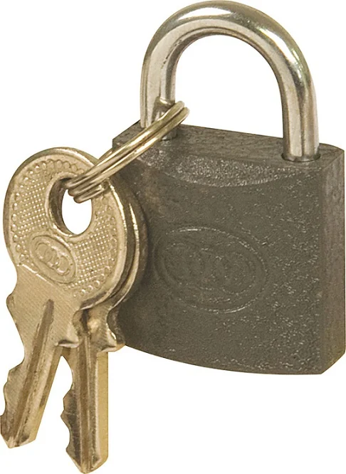 trc0005.webp TRI-CIRCLE PADLOCK IRON BOX 20MM 361 - Image 1