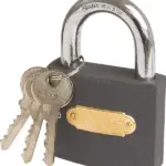 TRI-CIRCLE PADLOCK IRON BOX 63MM 366