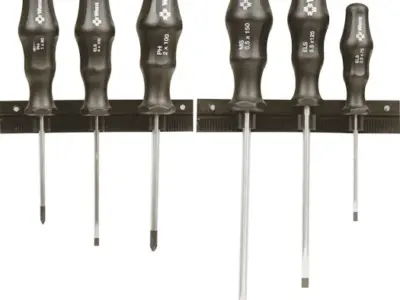 WERA SCREWDRIVER SET GREEN P/6 1734/6