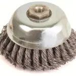 WERNER WIRE CUP BRUSH  60X14X2MM KNOTTED